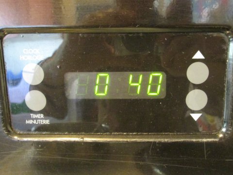 Setting The Timer for 40 Minutes