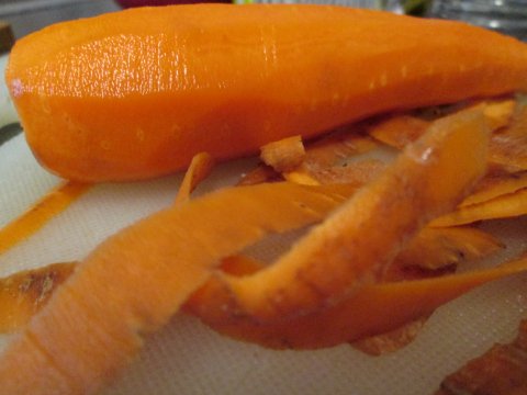 Shaving the Carrots!