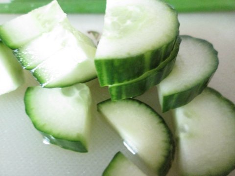 Sliced Cucumber Addition