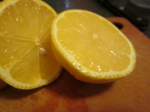 Sliced Lemons