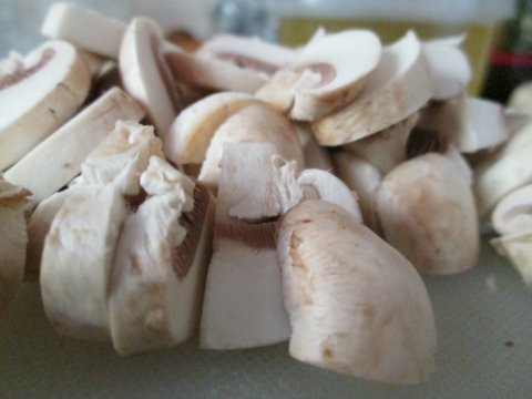 Sliced Mushrooms