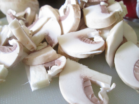 Sliced Mushrooms