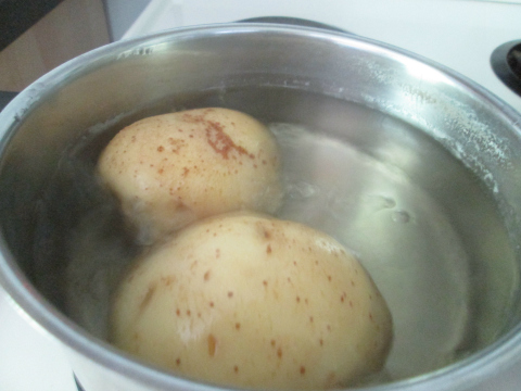 Starting To Boil The Potatoes