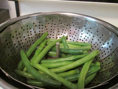 Steaming Green Beans