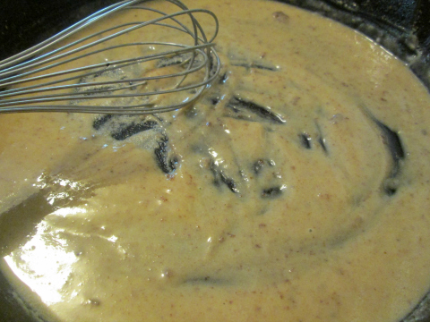 Stir Dill Sauce Constantly