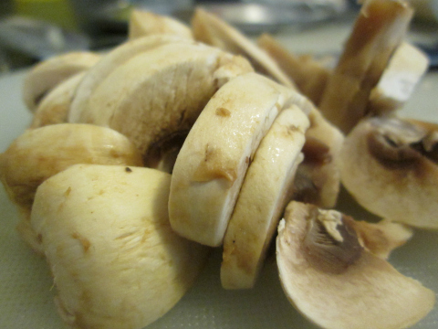 Thickly Sliced Mushrooms