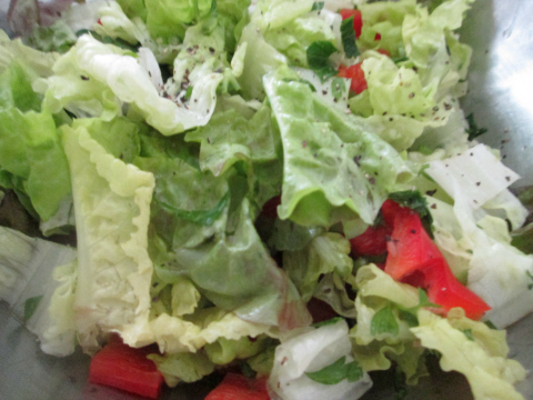Yes We Still Had a Side Salad