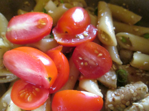 Adding Cherry Tomatoes