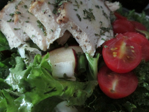 Chicken and Kale Salad Recipe