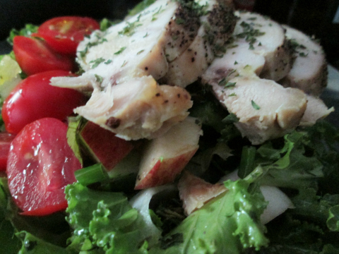 Chicken Kale Recipe Salad