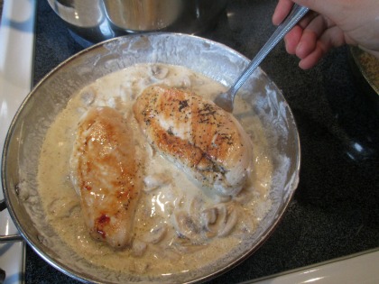 Chicken in Sour Cream
