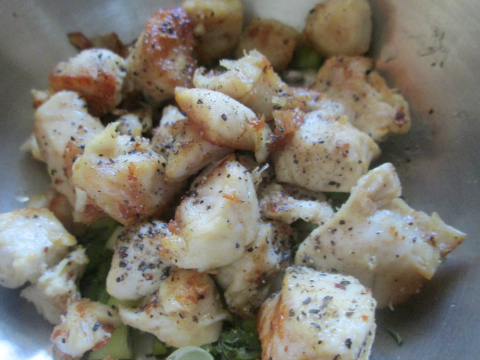 Chicken Breasts and Green Onions