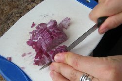 Chopped Red Onions