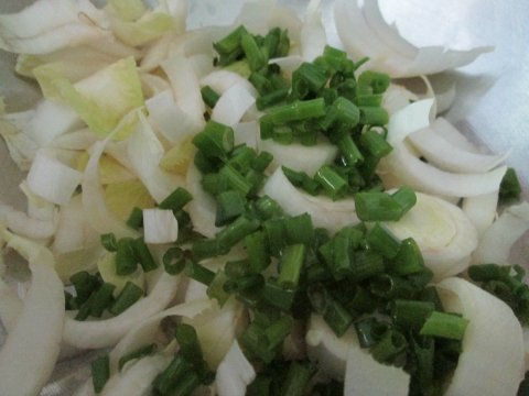 Endive and Green Onions