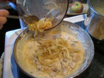 Onions and Sour Cream