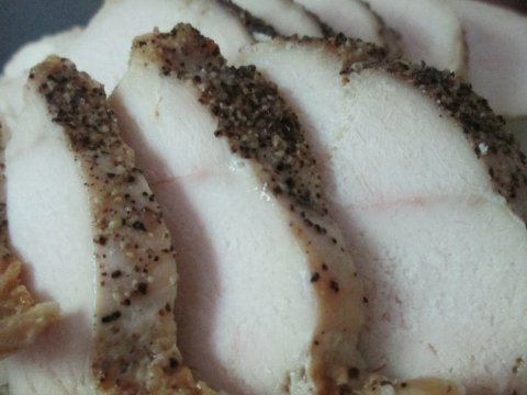 Sliced Baked Chicken Breast