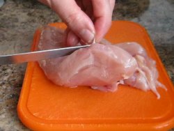 Trimming Chicken Fat